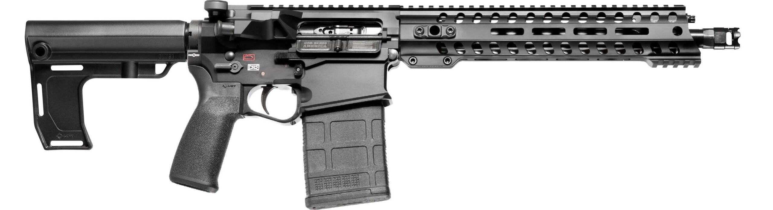POF Revolution DI PST .308 Win 12.5in Black Anodized